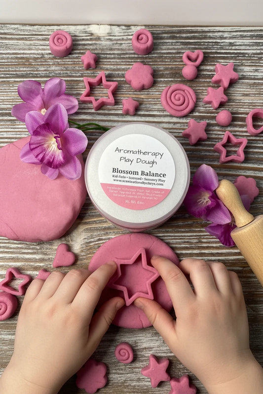 Aromatherapy Play Dough - Blossom Balance (Pink) – Balance & Uplifting